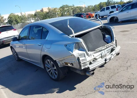 2015 Honda Accord Sport из США, поврежденный, VIN 1HGCR2F58FA125611